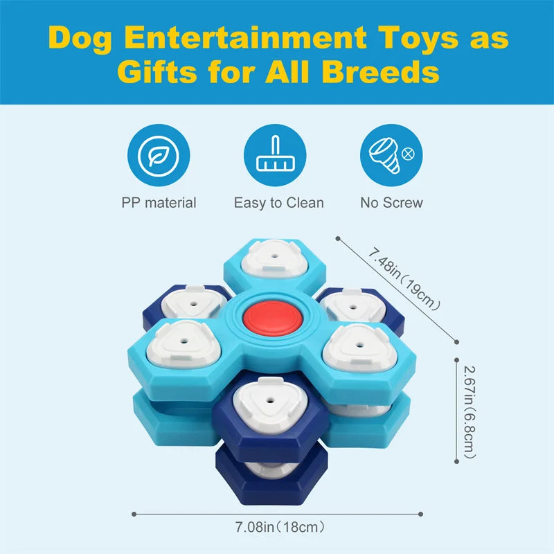 Puzzle Interactivo para Perros – Juego de Inteligencia y Premios