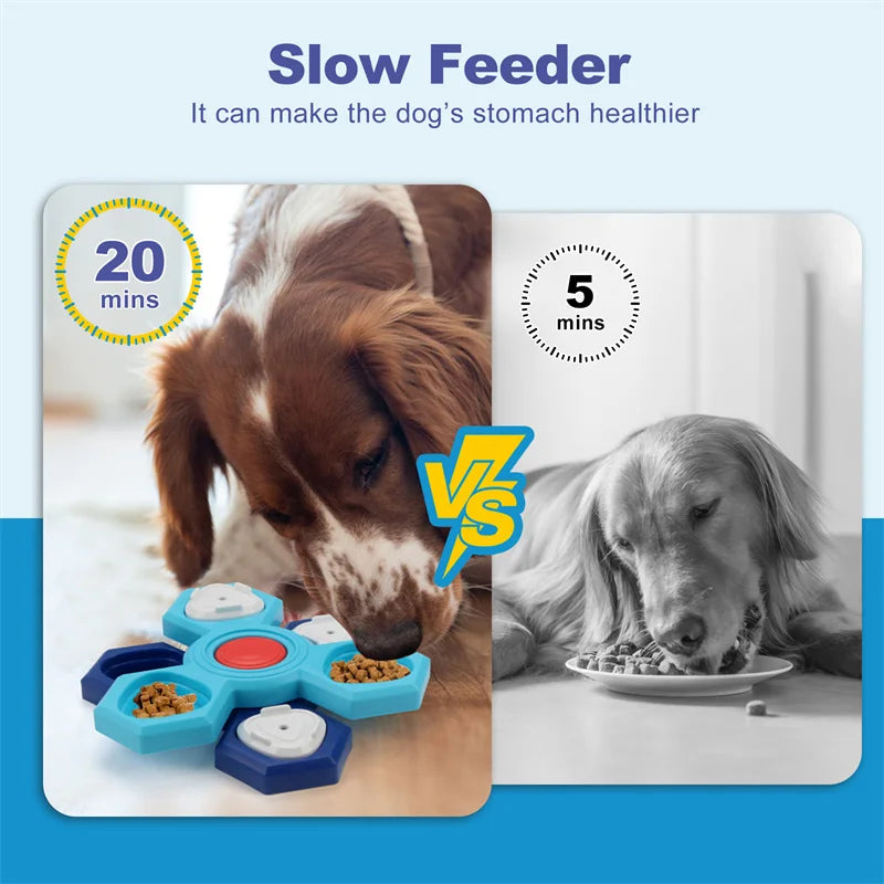 Puzzle Interactivo para Perros – Juego de Inteligencia y Premios